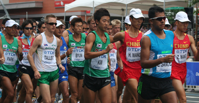 [대구세계육상선수권] 김현섭, 남자경보 20km 6위