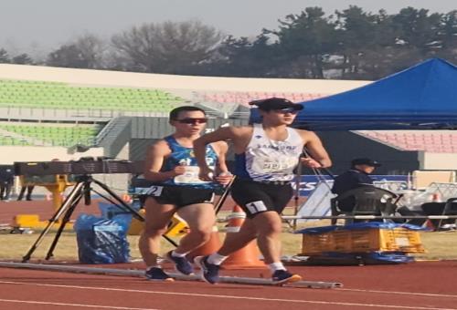 김민규, 전국실업육상경기대회 남자경보 10000m 2위