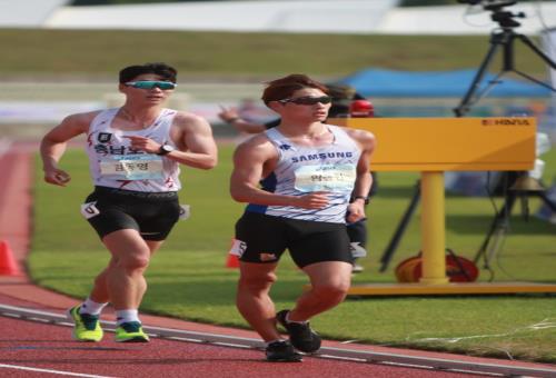 임동민, 제27회 전국실업육상경기선수권 대회 남자경보 10000m 3위